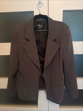 Joelle Collevtion Women's Grey Tailored Blazer